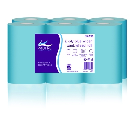 Pristine 2-Ply Centrefeed Wipers
